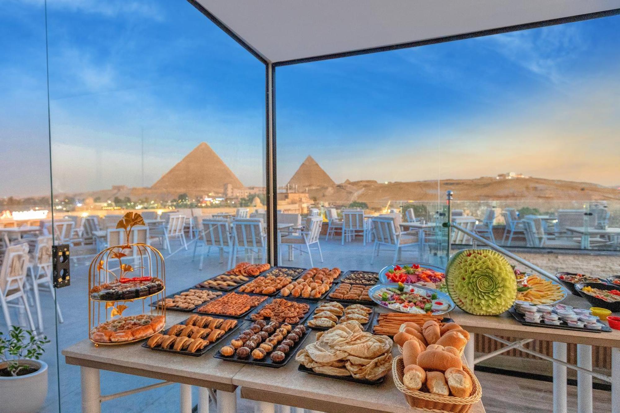 Kafret el-Gabal Gaia Pyramids Hotel מראה חיצוני תמונה