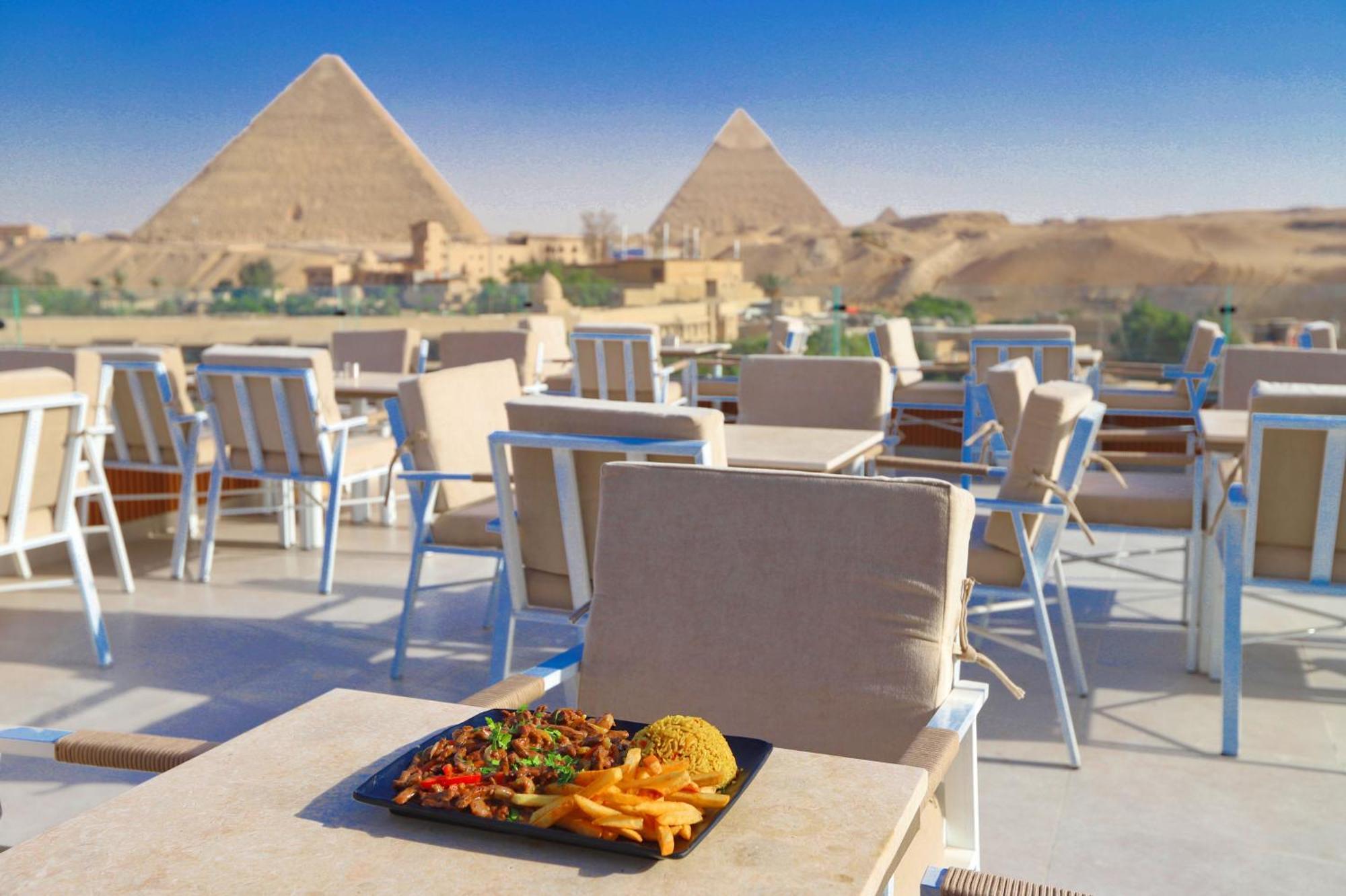 Kafret el-Gabal Gaia Pyramids Hotel מראה חיצוני תמונה