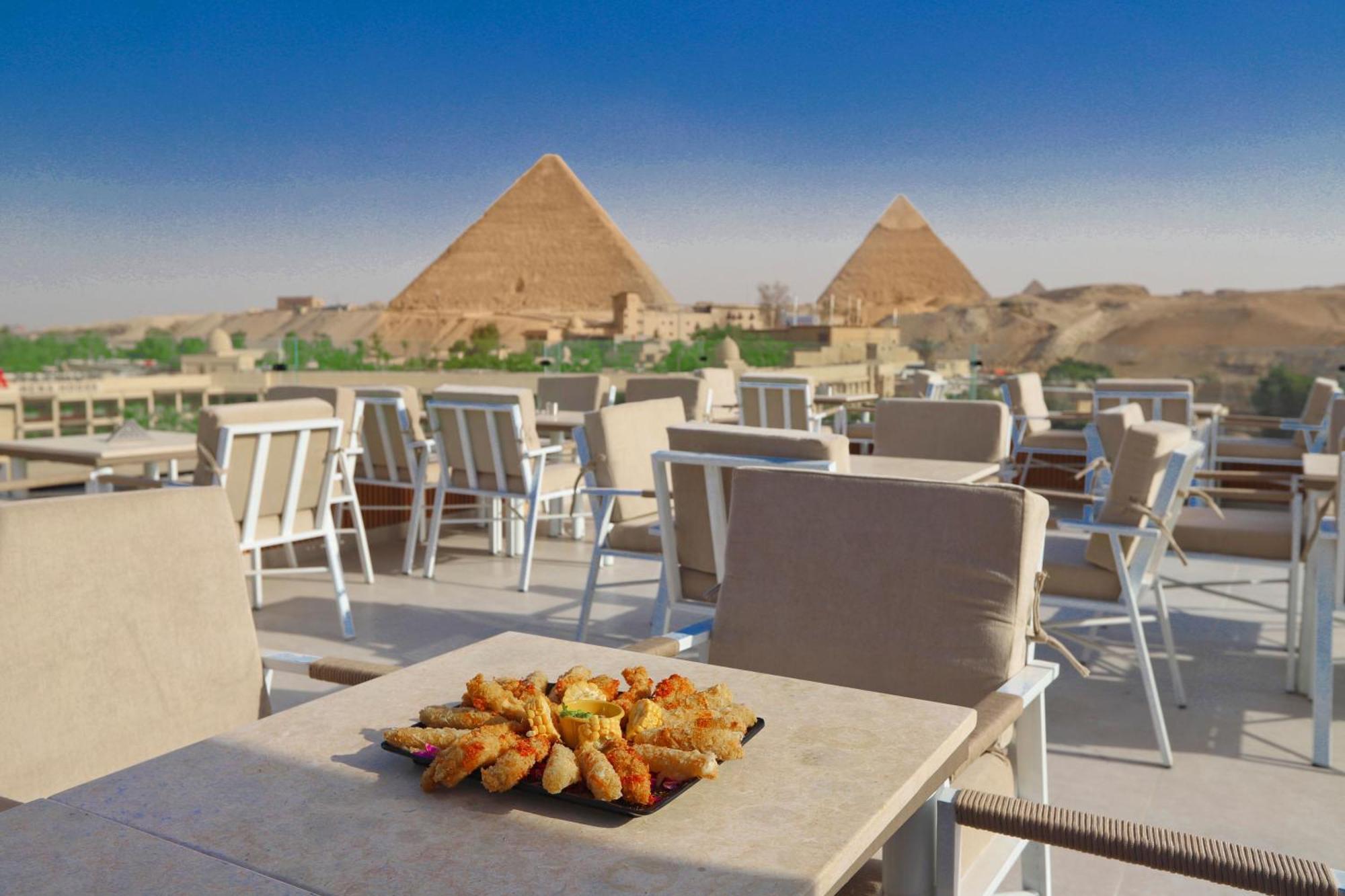Kafret el-Gabal Gaia Pyramids Hotel מראה חיצוני תמונה