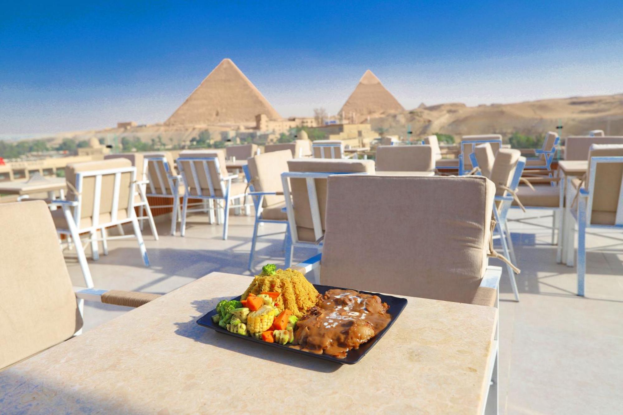 Kafret el-Gabal Gaia Pyramids Hotel מראה חיצוני תמונה