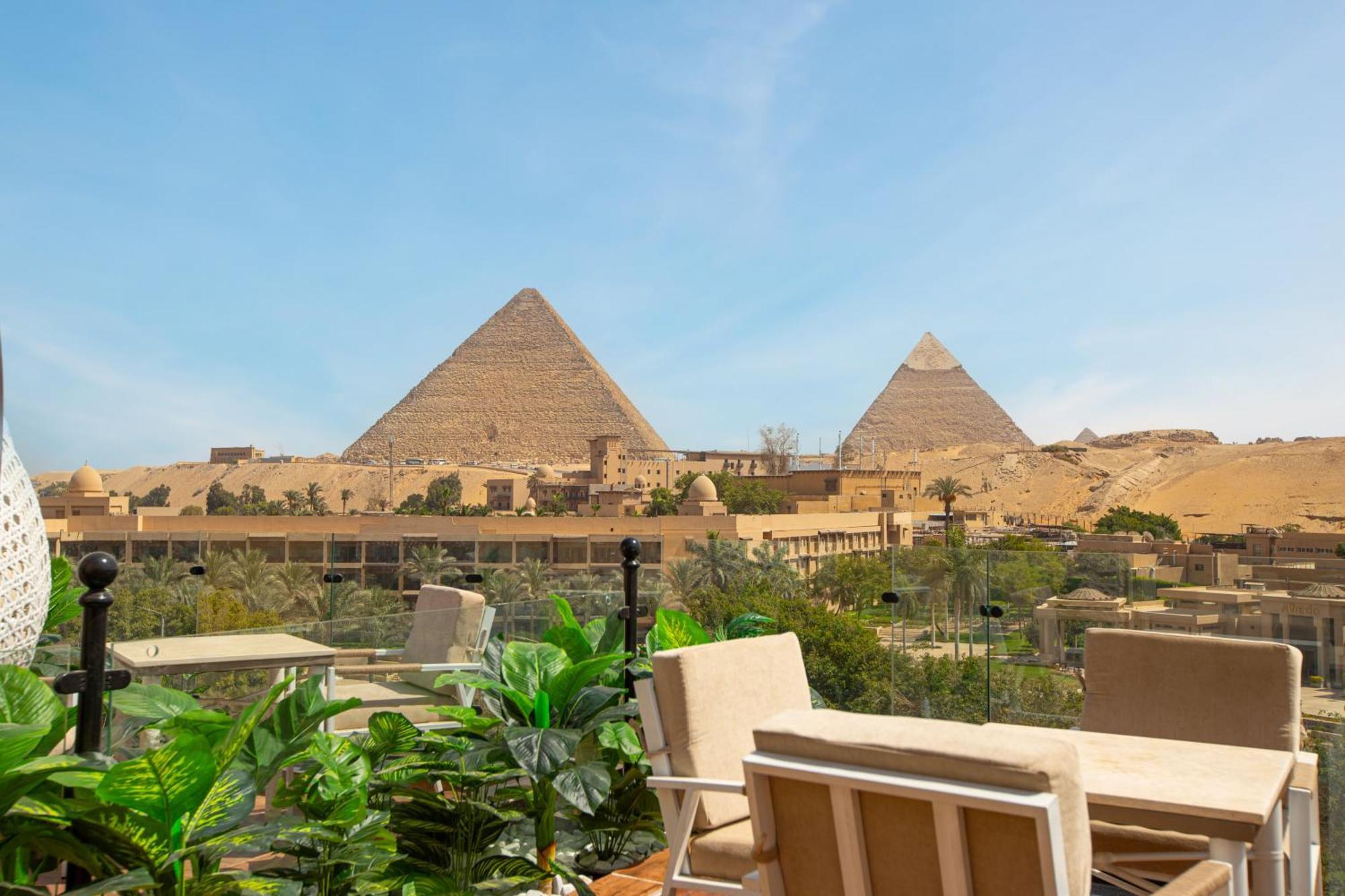 Kafret el-Gabal Gaia Pyramids Hotel מראה חיצוני תמונה
