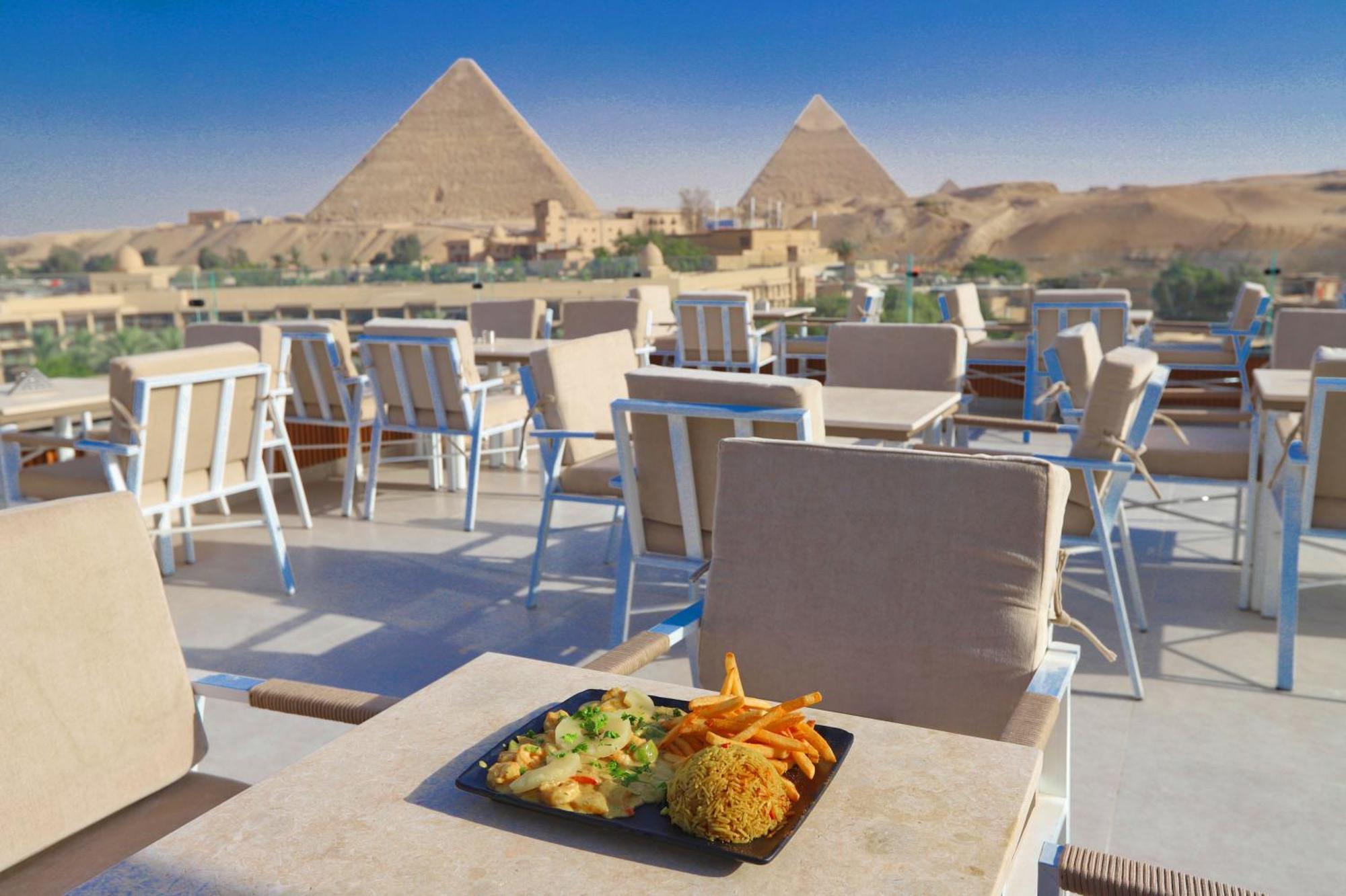 Kafret el-Gabal Gaia Pyramids Hotel מראה חיצוני תמונה