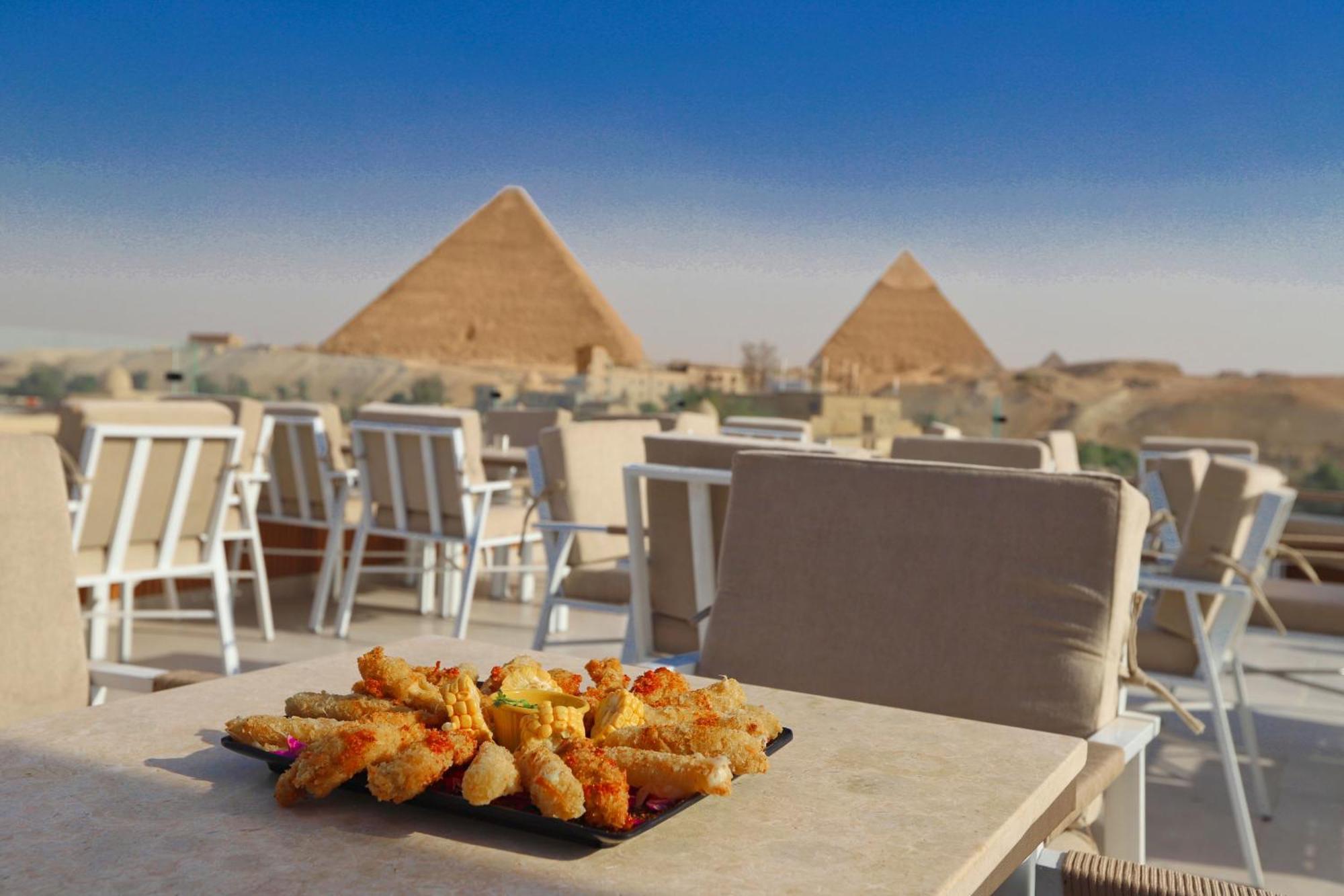 Kafret el-Gabal Gaia Pyramids Hotel מראה חיצוני תמונה