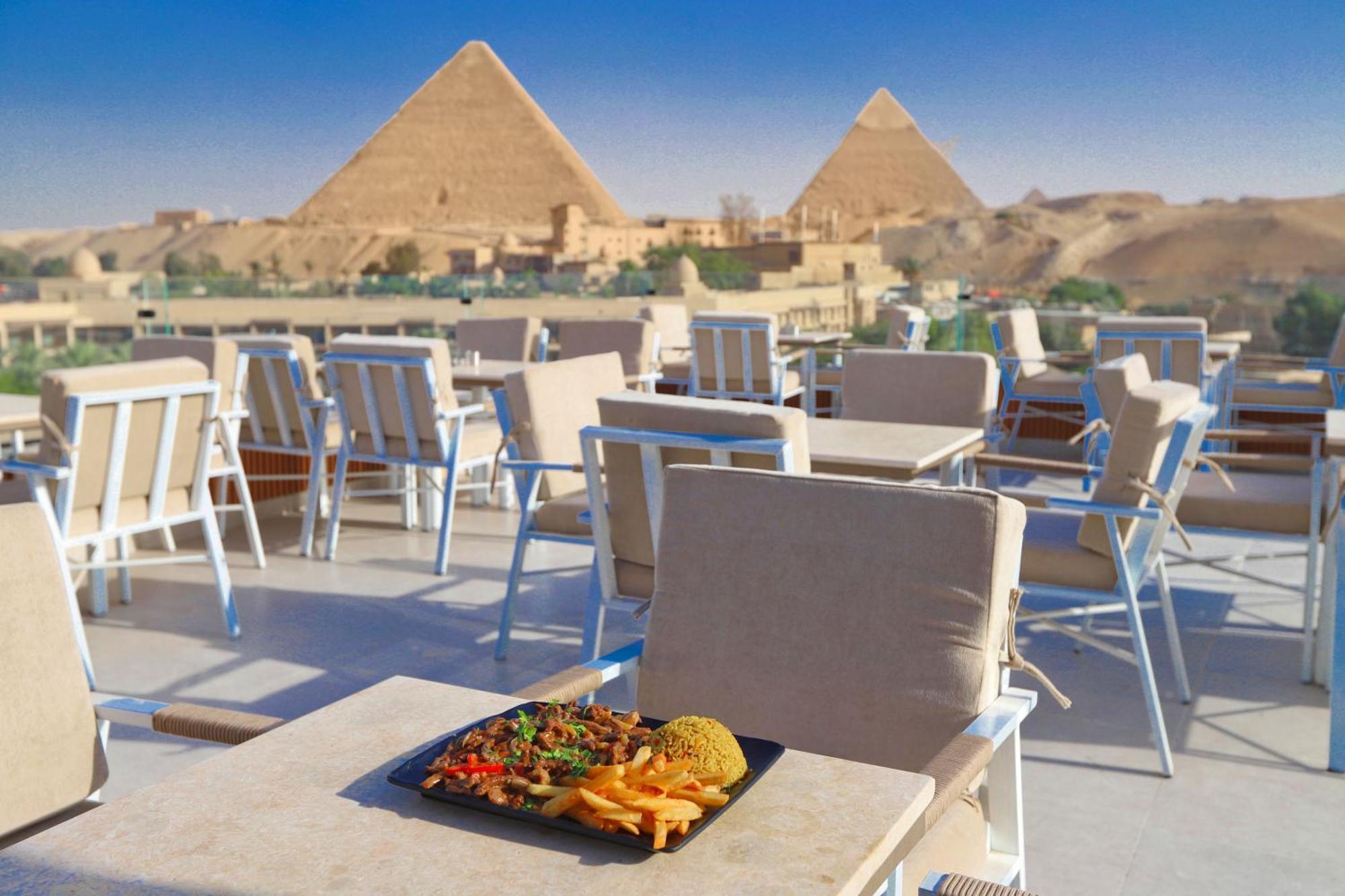 Kafret el-Gabal Gaia Pyramids Hotel מראה חיצוני תמונה