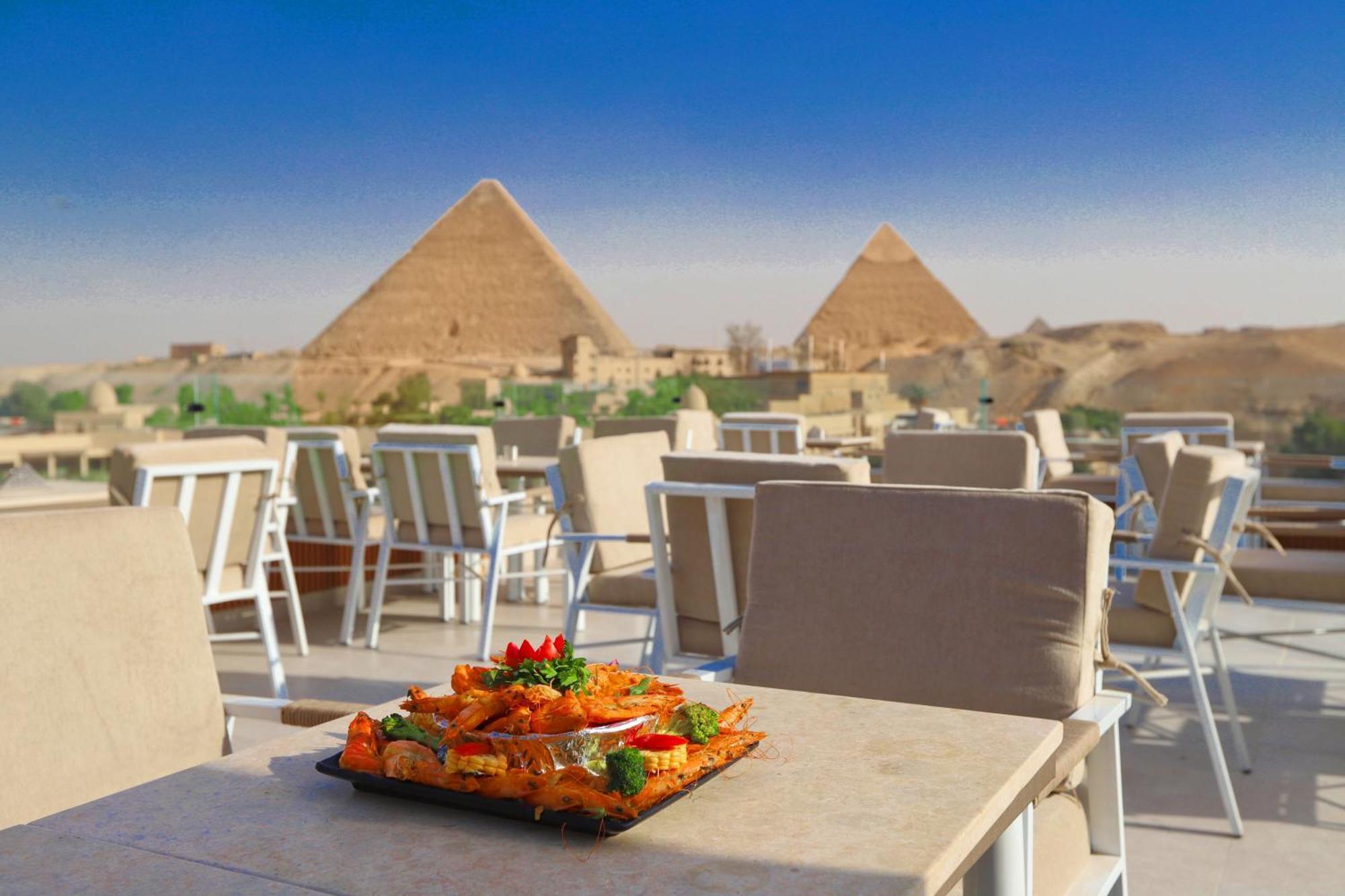 Kafret el-Gabal Gaia Pyramids Hotel מראה חיצוני תמונה