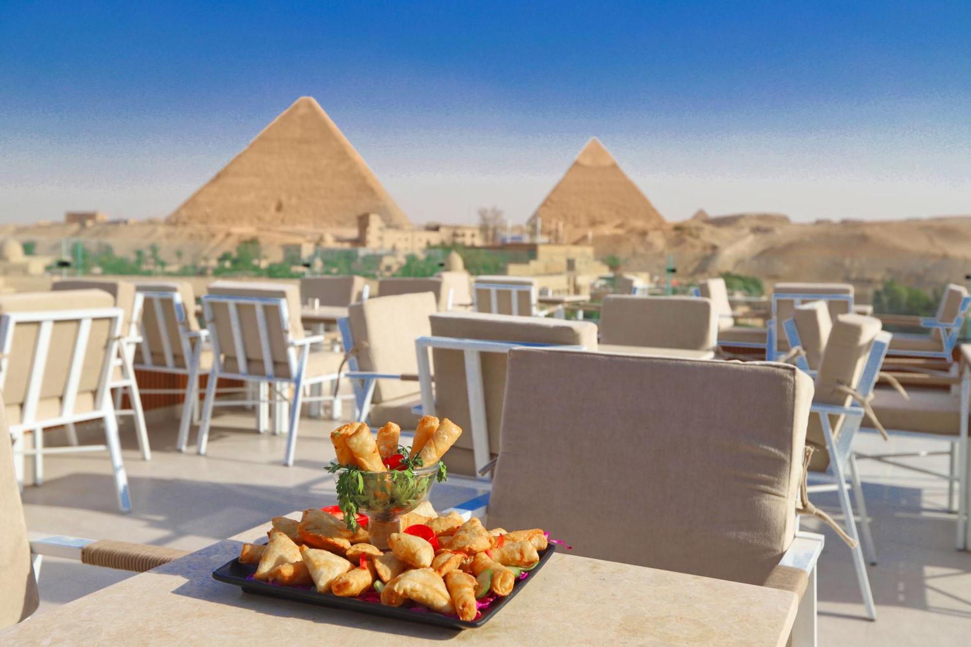 Kafret el-Gabal Gaia Pyramids Hotel מראה חיצוני תמונה