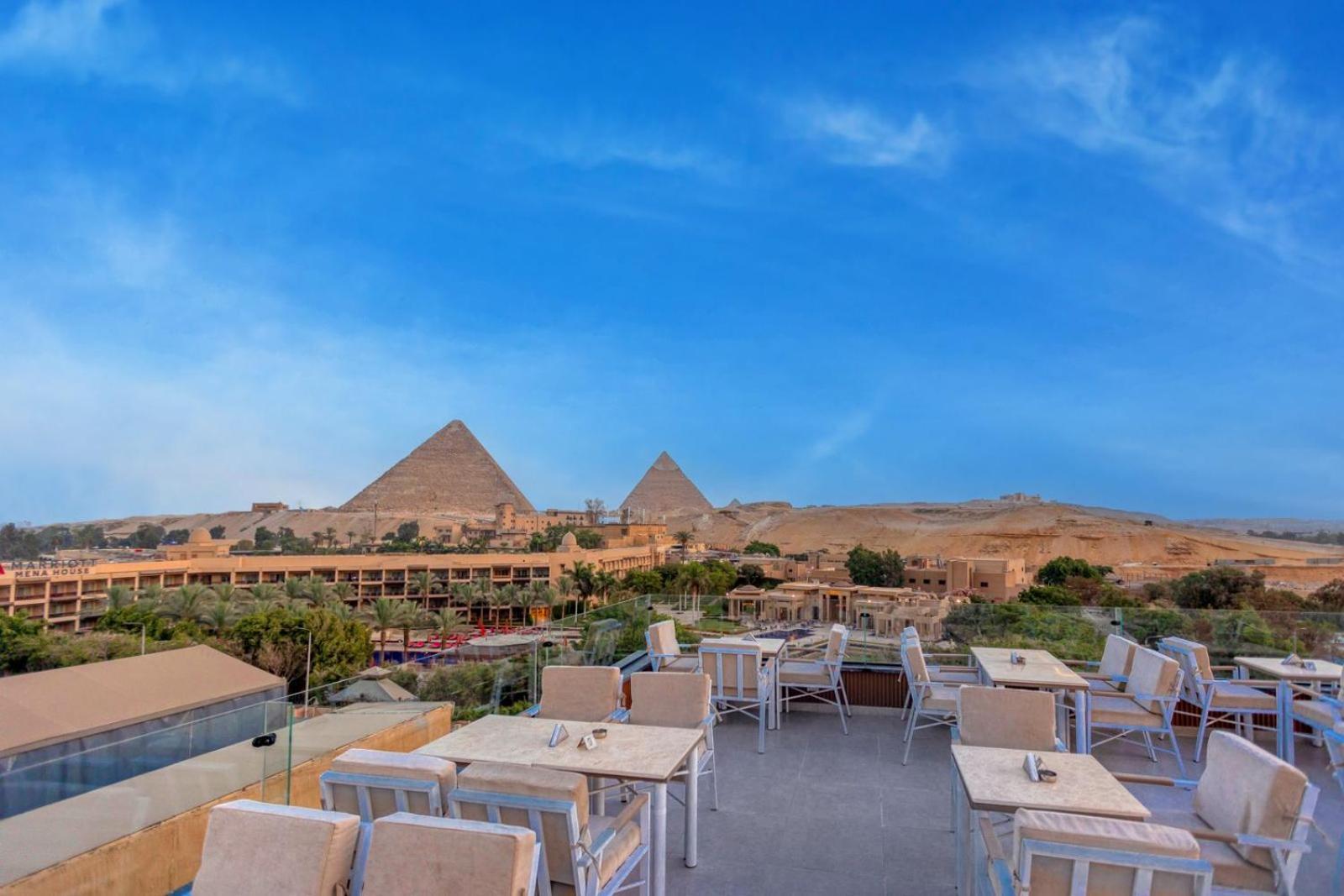 Kafret el-Gabal Gaia Pyramids Hotel מראה חיצוני תמונה